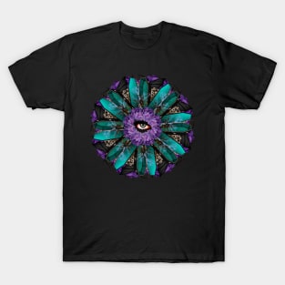 purple vampire mandala T-Shirt